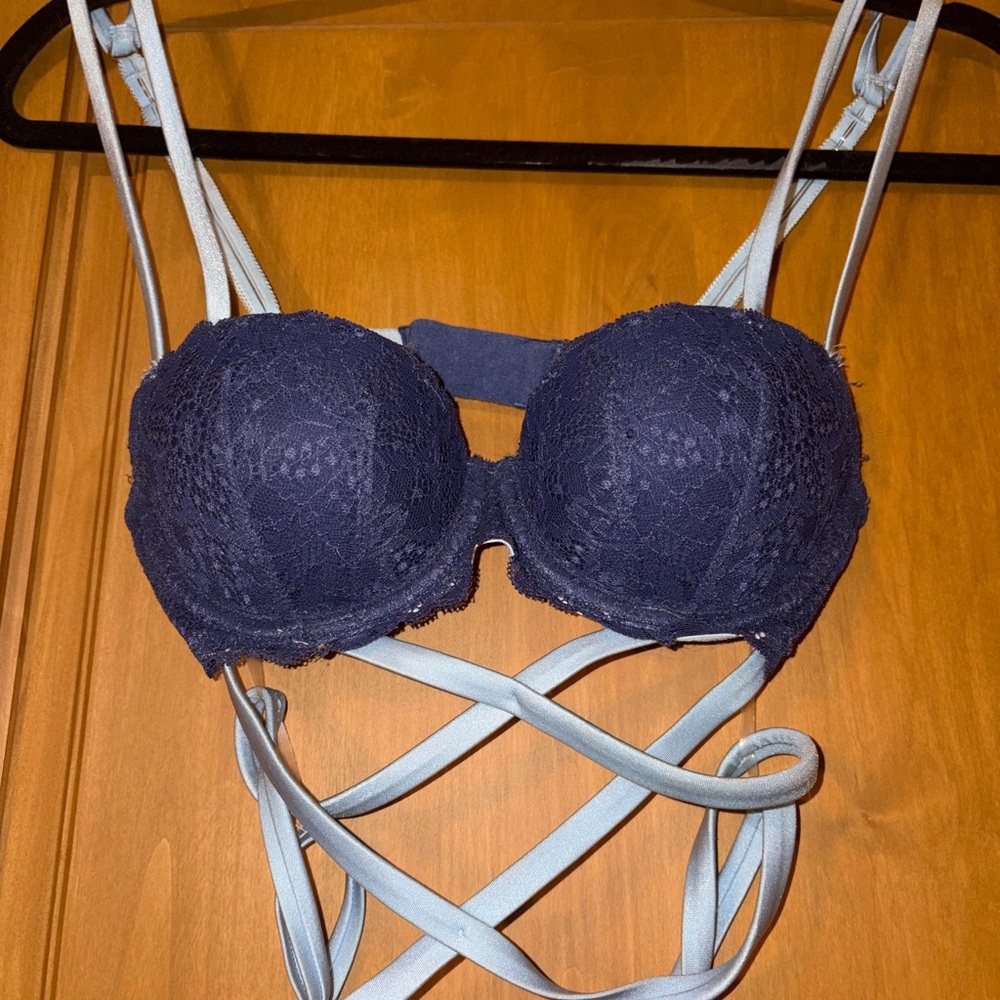 Sexy Lace Women's Intimate in Navy Blue